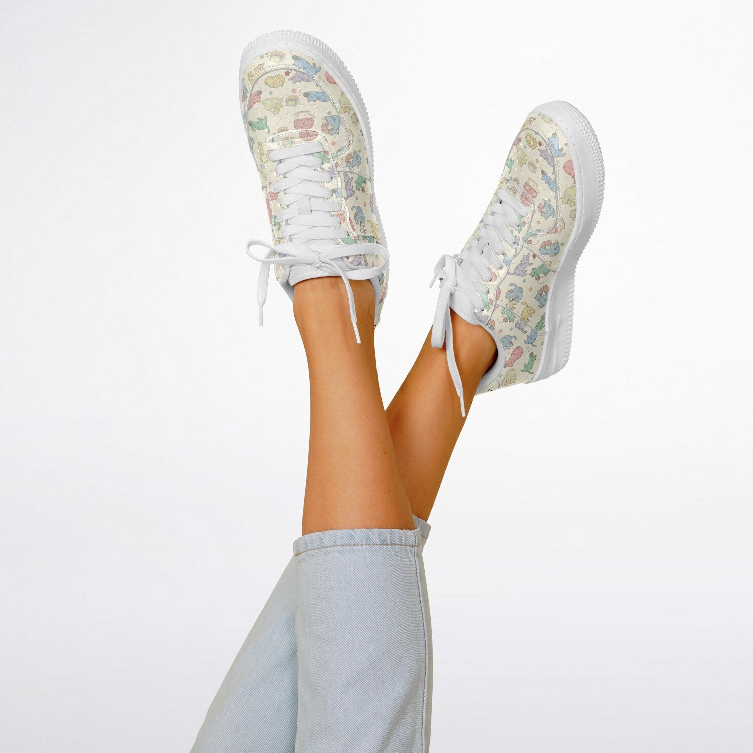 Cattickle Sneakers – “Purrfect Steps”