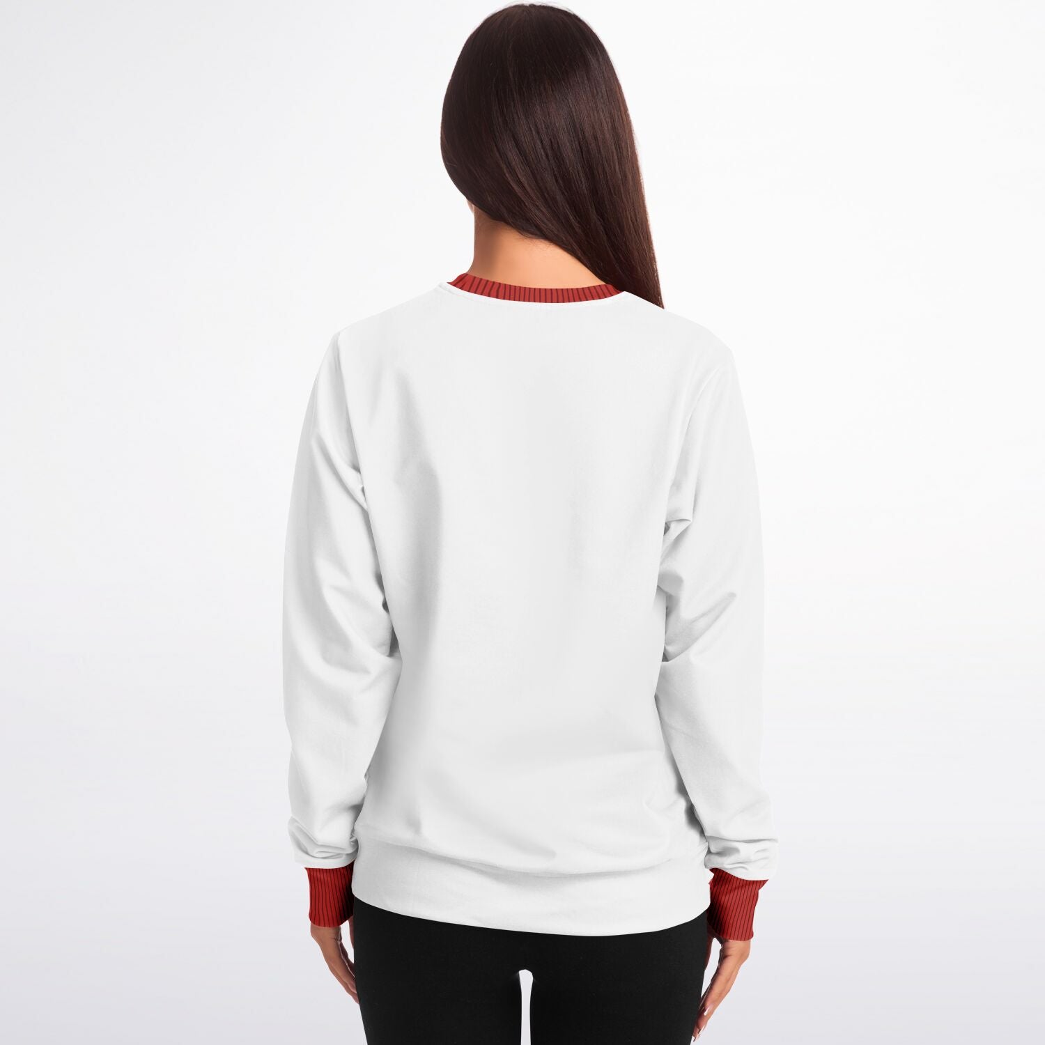 Meowy Christmas — Santa Cat w/ Wine Sweatshirt